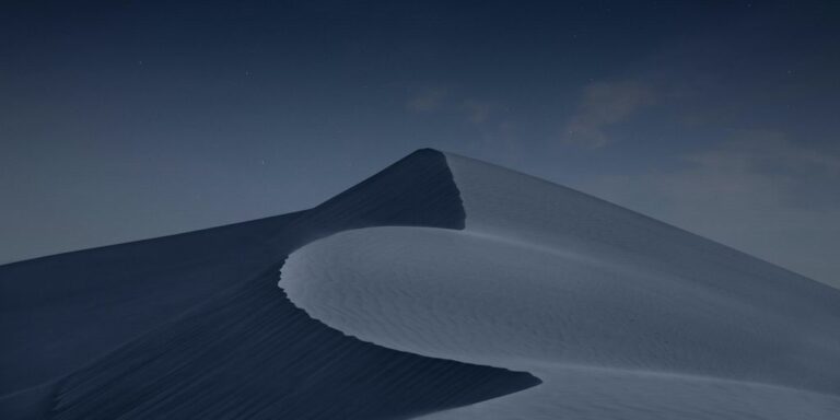 desert at night