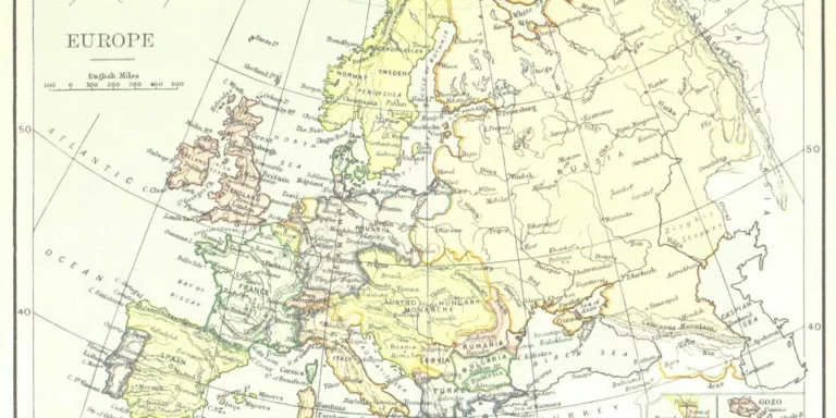 Europe map