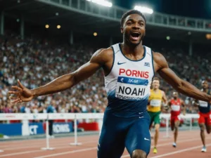 Noah Lyles wins 100m gold at Paris Olympics