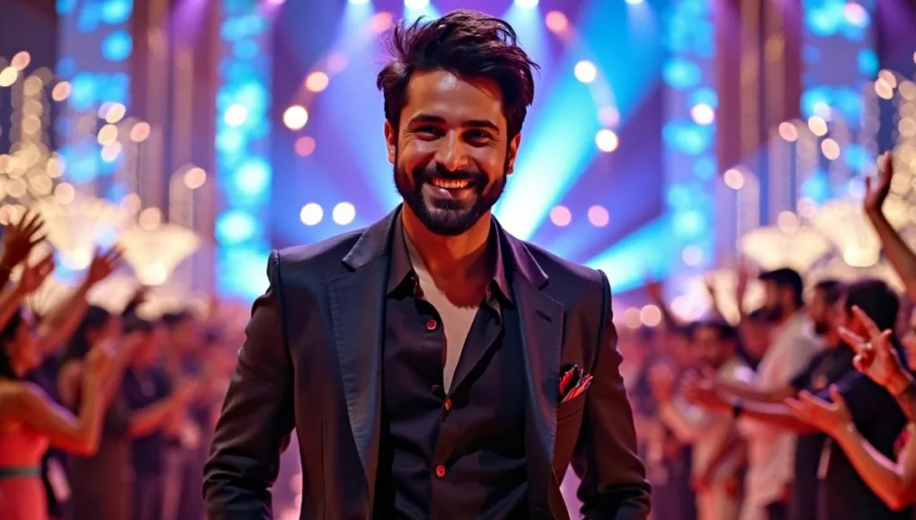 Shahid Kapoor performing at IIFA Awards 2024 stage.