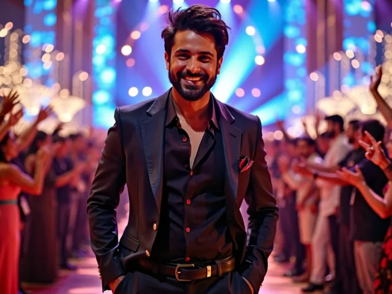 Shahid Kapoor performing at IIFA Awards 2024 stage.