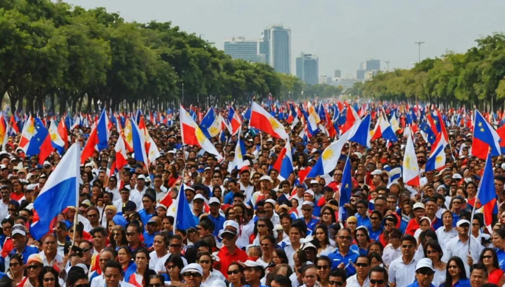 Filipinos celebrating Independence Day in UAE