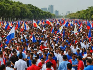 Filipinos celebrating Independence Day in UAE