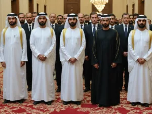 UAE leaders expressing condolences to Russian President