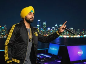 Diljit Dosanjh performing live in Vancouver