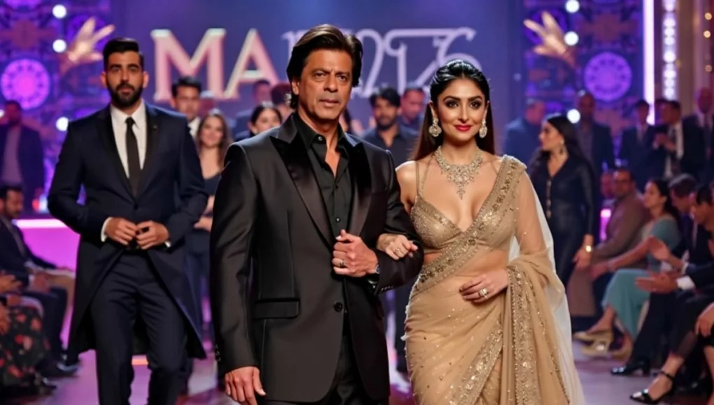 Shah Rukh Khan and Rani Mukherjee at IIFA 2024.