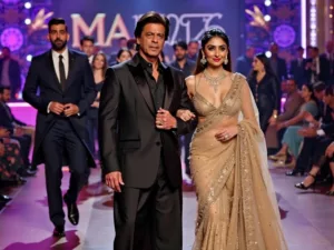 Shah Rukh Khan and Rani Mukherjee at IIFA 2024.