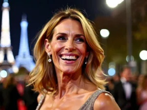 Julia Roberts on the red carpet in Paris.