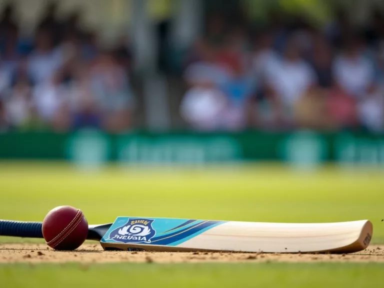 Empty cricket field after captain's resignation.