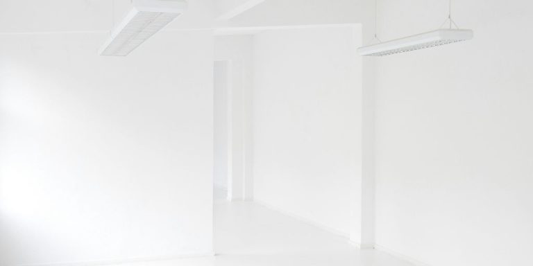 white concrete wall