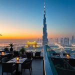 Rooftop dining, Burj Khalifa views