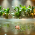 Relaxing spa scene, UAE
