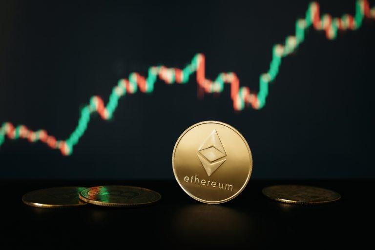 Ethereum,Coin,Against,The,Background,Of,The,Graph,Of,Price