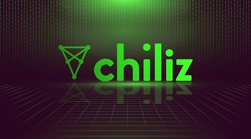 Chiliz,(chz),Block,Chain,Based,Crypto,Currency,Symbol,And,Logo